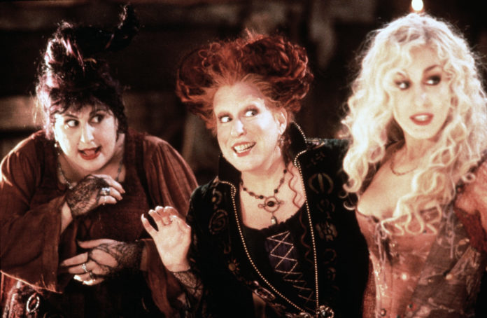 Kathy Najimy, Bette Midler, and Sarah Jessica Parker in 