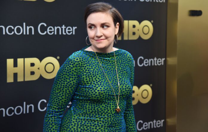 Lena Dunham at the American Songbook Gala in 2018