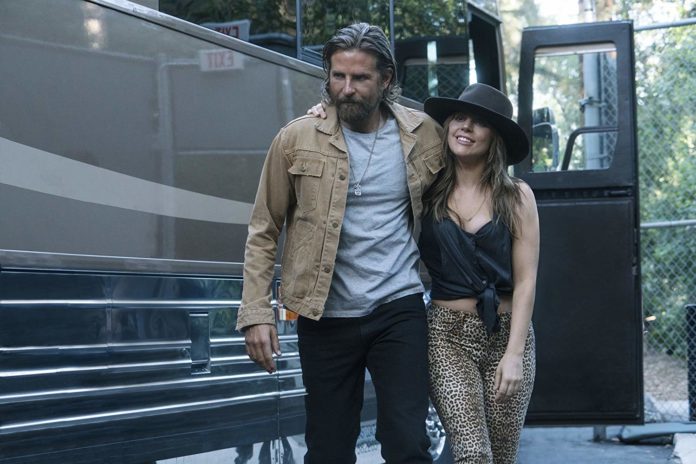 Bradley Cooper and Lady Gaga in 