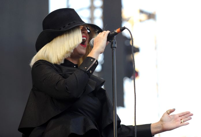 Sia in concert in 2015