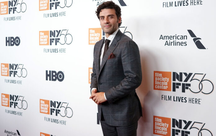 Oscar Isaac at the NYFF56 Closing Night Gala Presentation & North American Premiere of 