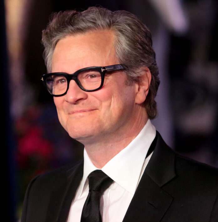 Colin Firth at the 'Mary Poppins Returns' film premiere in 2018