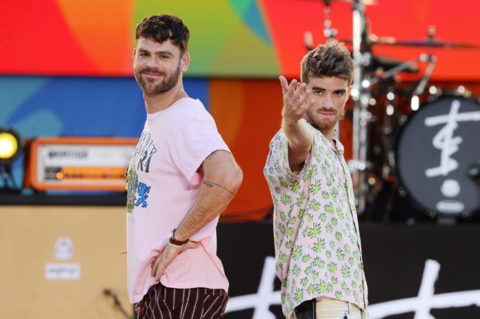 The Chainsmokers (Alex Pall and Andrew Taggart). Photo by Erik Pendzich/REX/Shutterstock (9787025g)