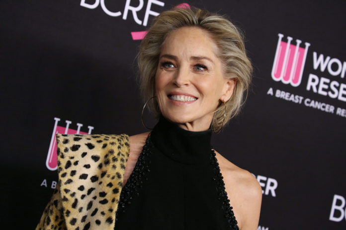 Sharon Stone at The Women's Cancer Research Fund Evening in 2019.