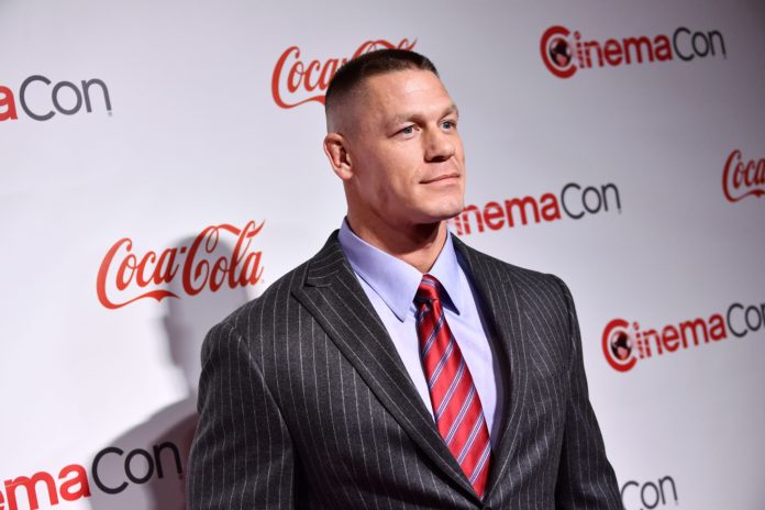 John Cena at the Big Screen Achievement Awards in 2017