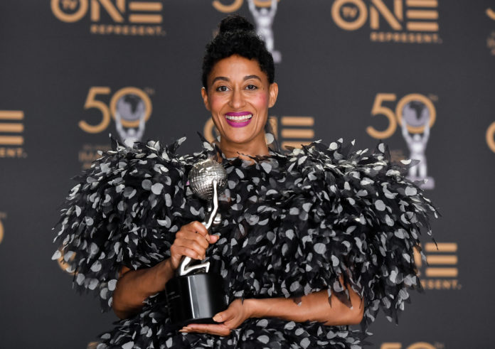 Tracee Ellis Ross at the 50th Annual NAACP Image Awards in March 2019