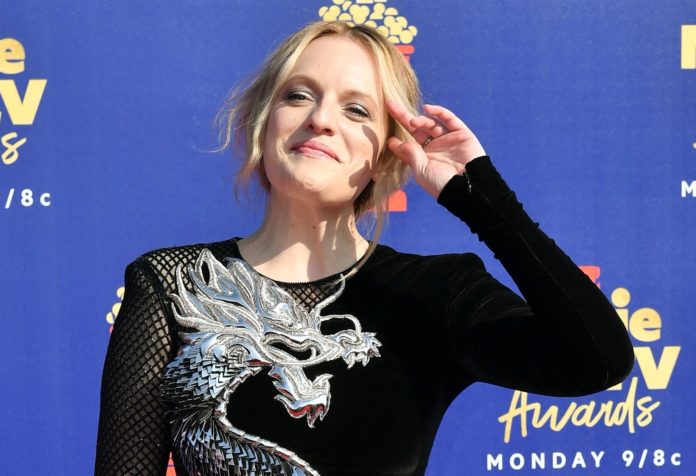 Elisabeth Moss at the MTV Movie & TV Awards in 2019