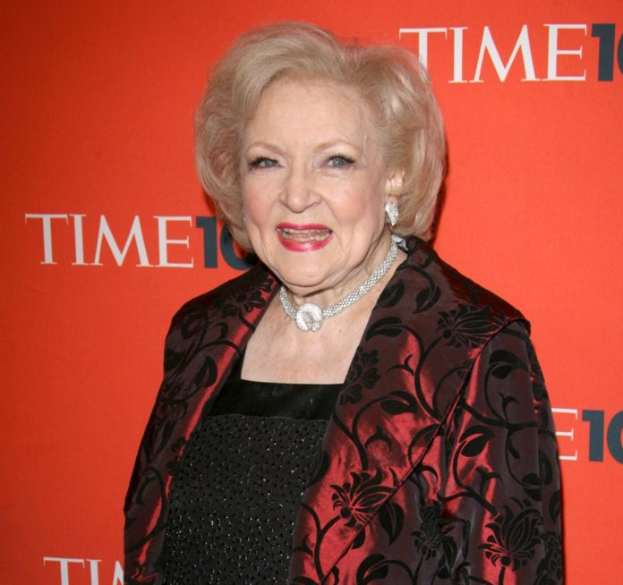 Betty White at Time Magazine's 100 Most Influential People in the World Gala in 2010.