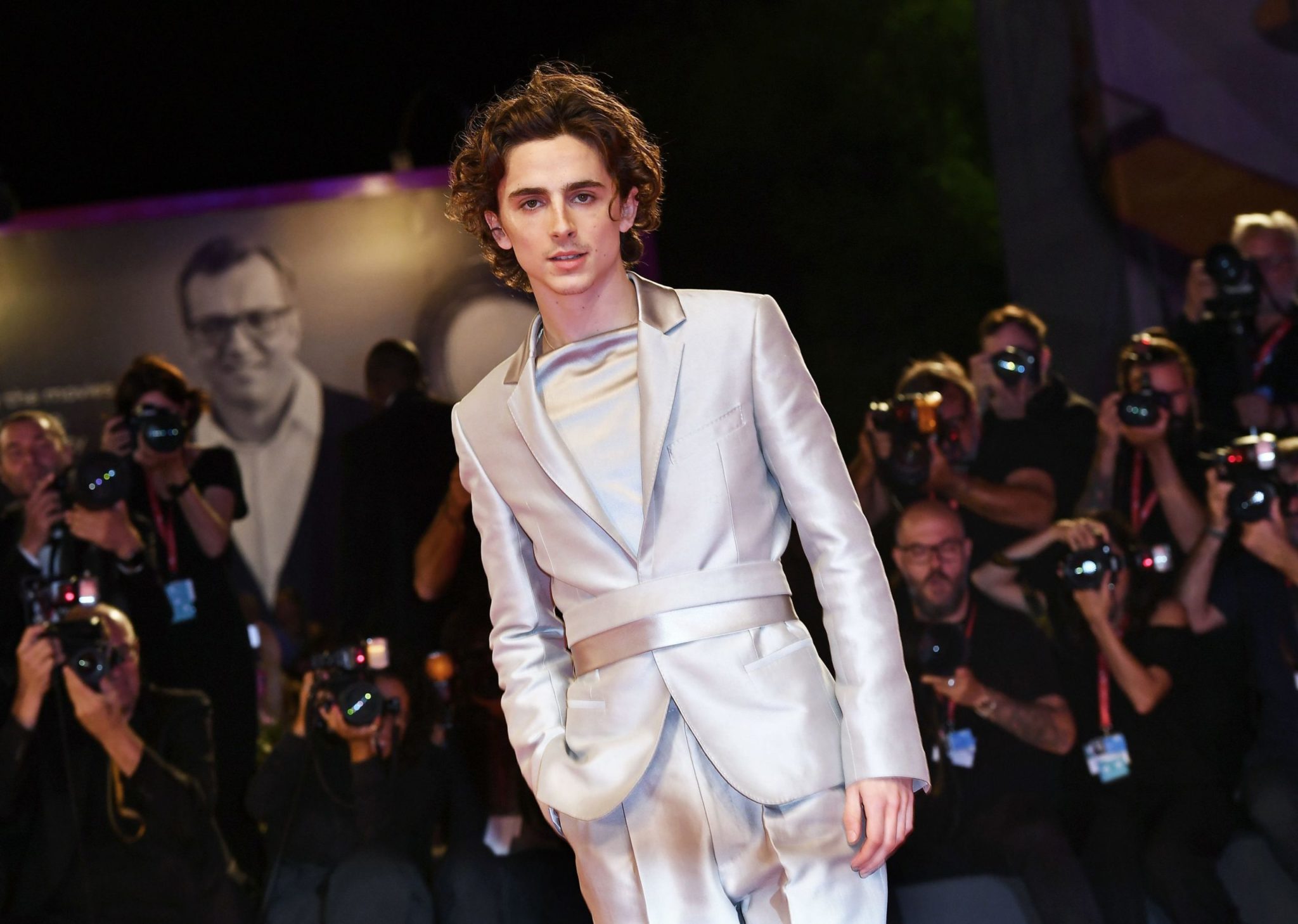 Timothée Chalamet Gives First Look in Costume for 