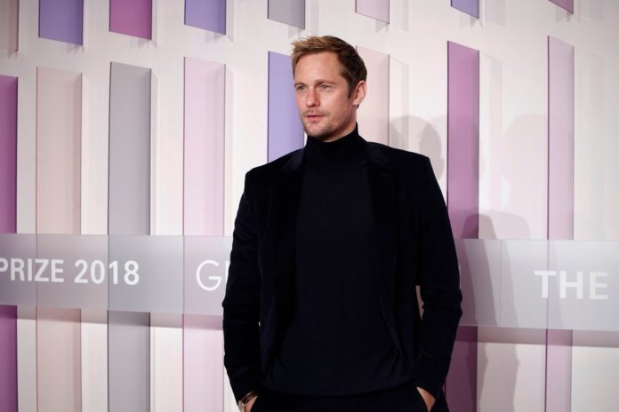 Alexander Skarsgård at the Hugo Boss Prize Artists Dinner in 2018.