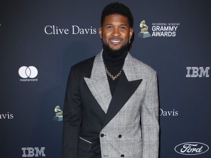 Usher at the Clive Davis' 2020 Pre-Grammy Gala in 2020.