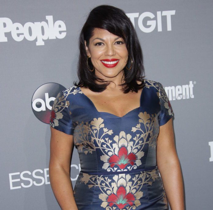 Sara Ramirez at the ABC TGIT Premiere Red Carpet Event in 2015.