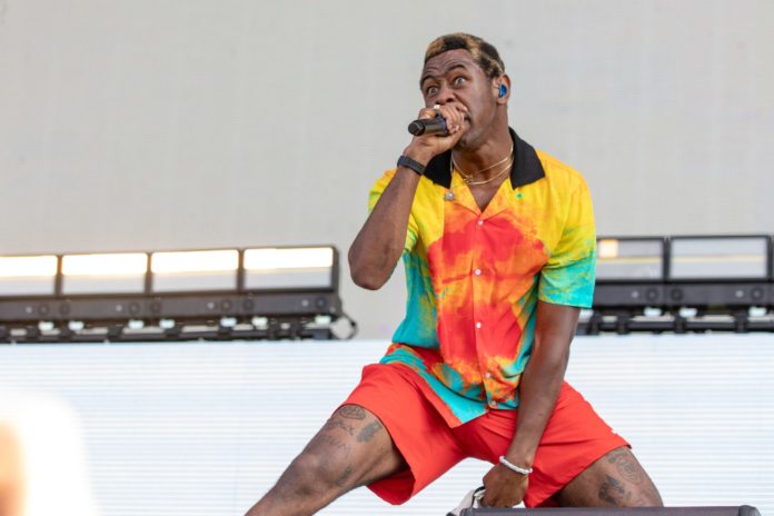 Tyler, The Creator at 2018 Lollapalooza in 2018.