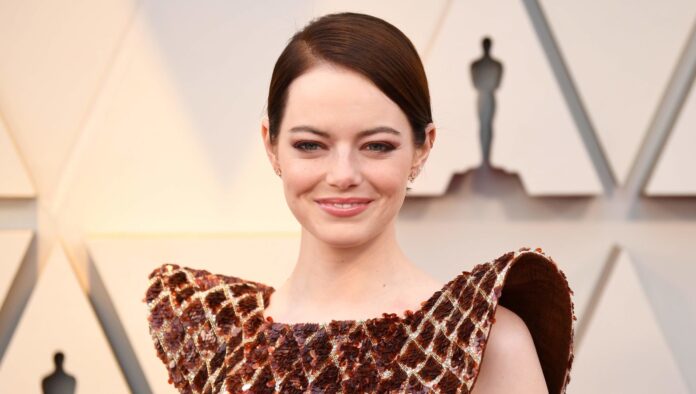 Emma Stone at the Academy Awards in 2019.