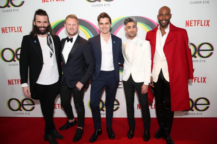 Jonathan Van Ness, Karamo Brown, Bobby Berk, Tan France, and Antoni Porowski at the 