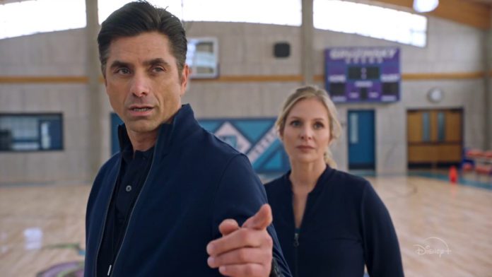 John Stamos and Jessalyn Gilsig in 