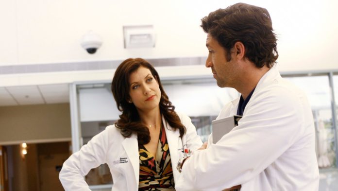 Kate Walsh and Patrick Dempsey in 