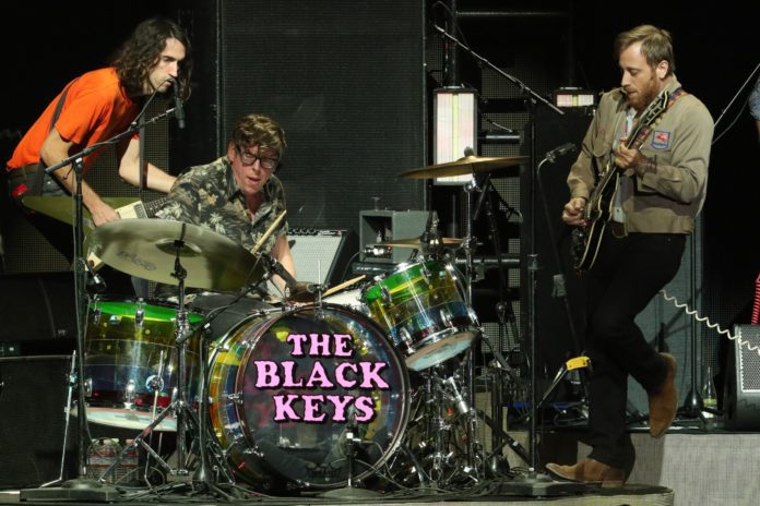 The Black Keys' Patrick Carney and Dan Auerbach in concert in 2020.