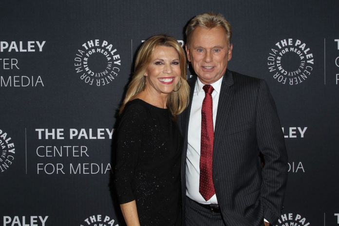 Vanna White and Pat Sajak in 2017.