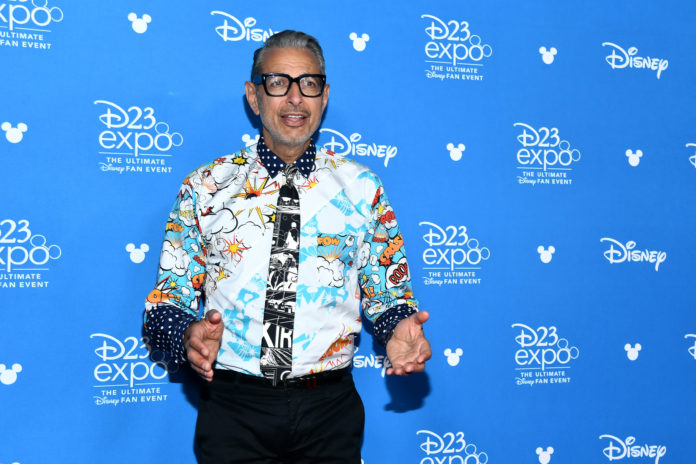 Jeff Goldblum at the Disney Plus Showcase in 2019