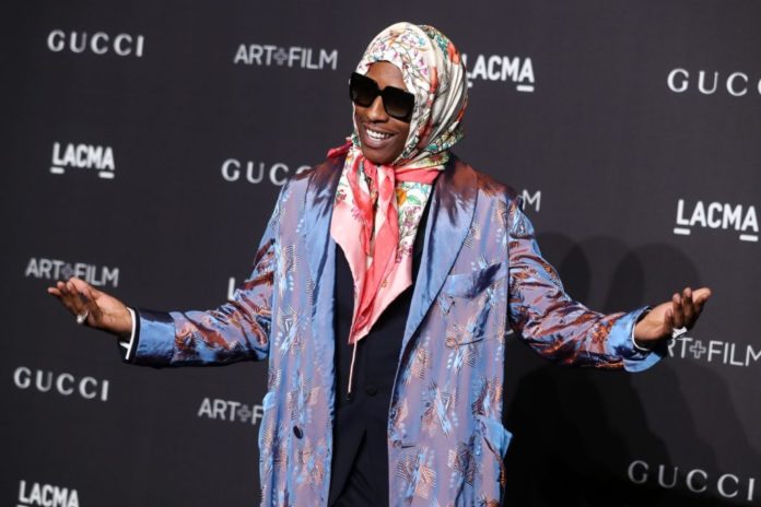 A$AP Rocky at the LACMA: Art and FIlm Gala in 2018