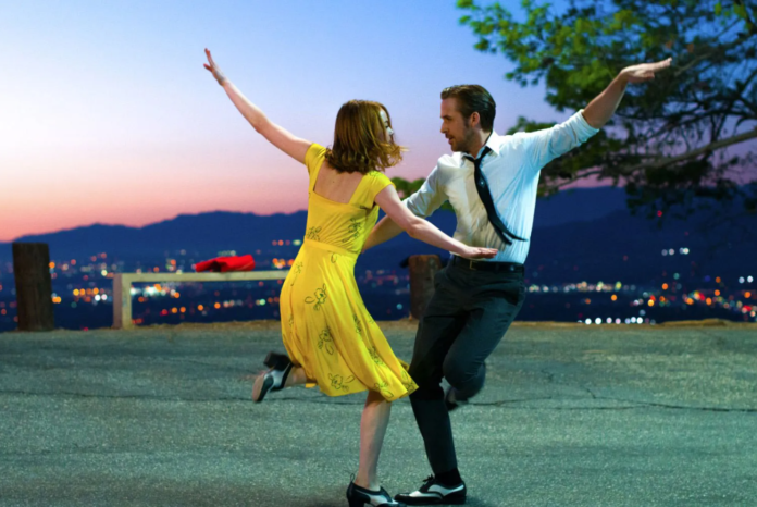 Ryan Gosling and Emma Stone in 