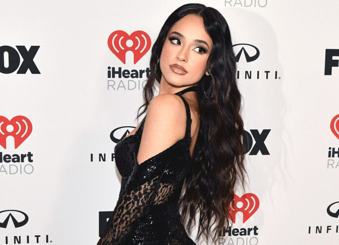 Becky G at the iHeartRadio Music Awards in March 2023