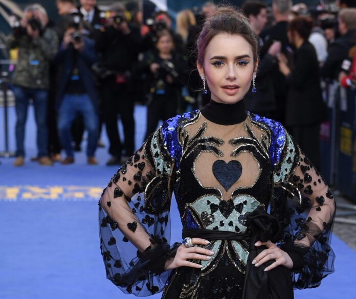 Lily Collins at the 