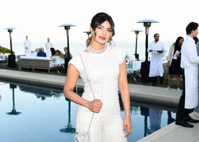 Priyanka Chopra at the Chanel NRDC dinner in 2018