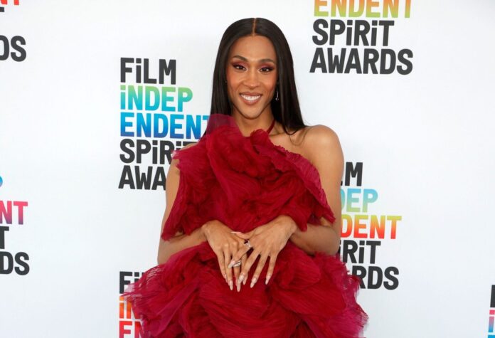 Michaela Jaé Rodriguez at the 2023 Film Independent Spirit Awards in March 2023