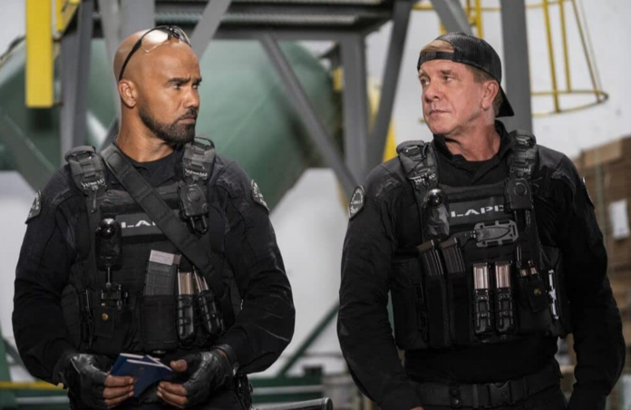Shemar Moore and Kenny Johnson in 