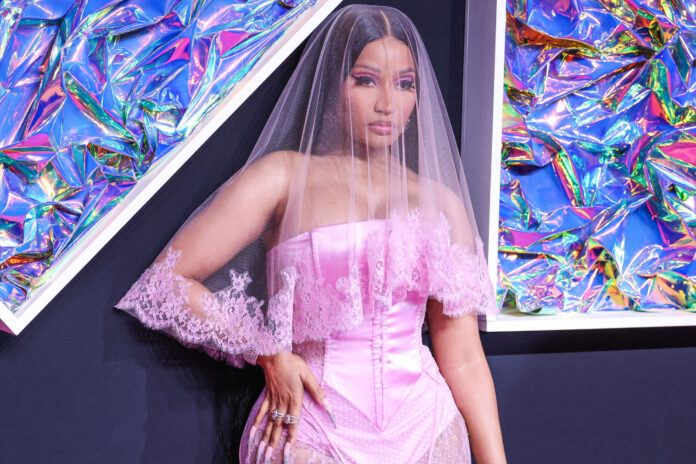 Nicki Minaj at the 2023 MTV Video Music Awards in September 2023