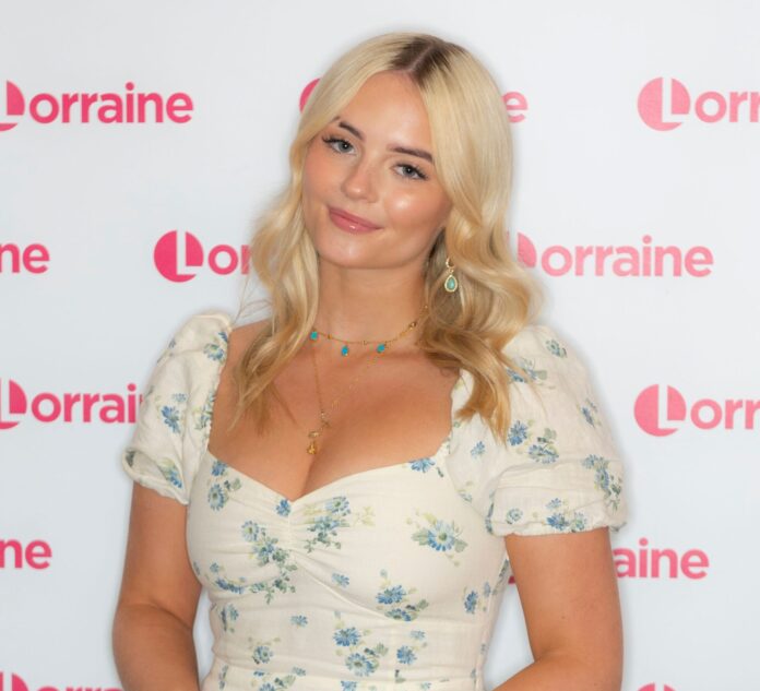 Millie Gibson at the premiere of 'Lorraine' in 2022